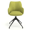 silla confidente verde gala giratoria 4