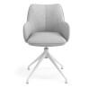 silla confidente gris gala giratoria 4
