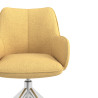 silla confidente amarillo gala giratoria 5