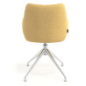 silla confidente amarillo gala giratoria 6