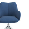 silla confidente azul gala giratoria 5