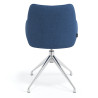 silla confidente azul gala giratoria 6