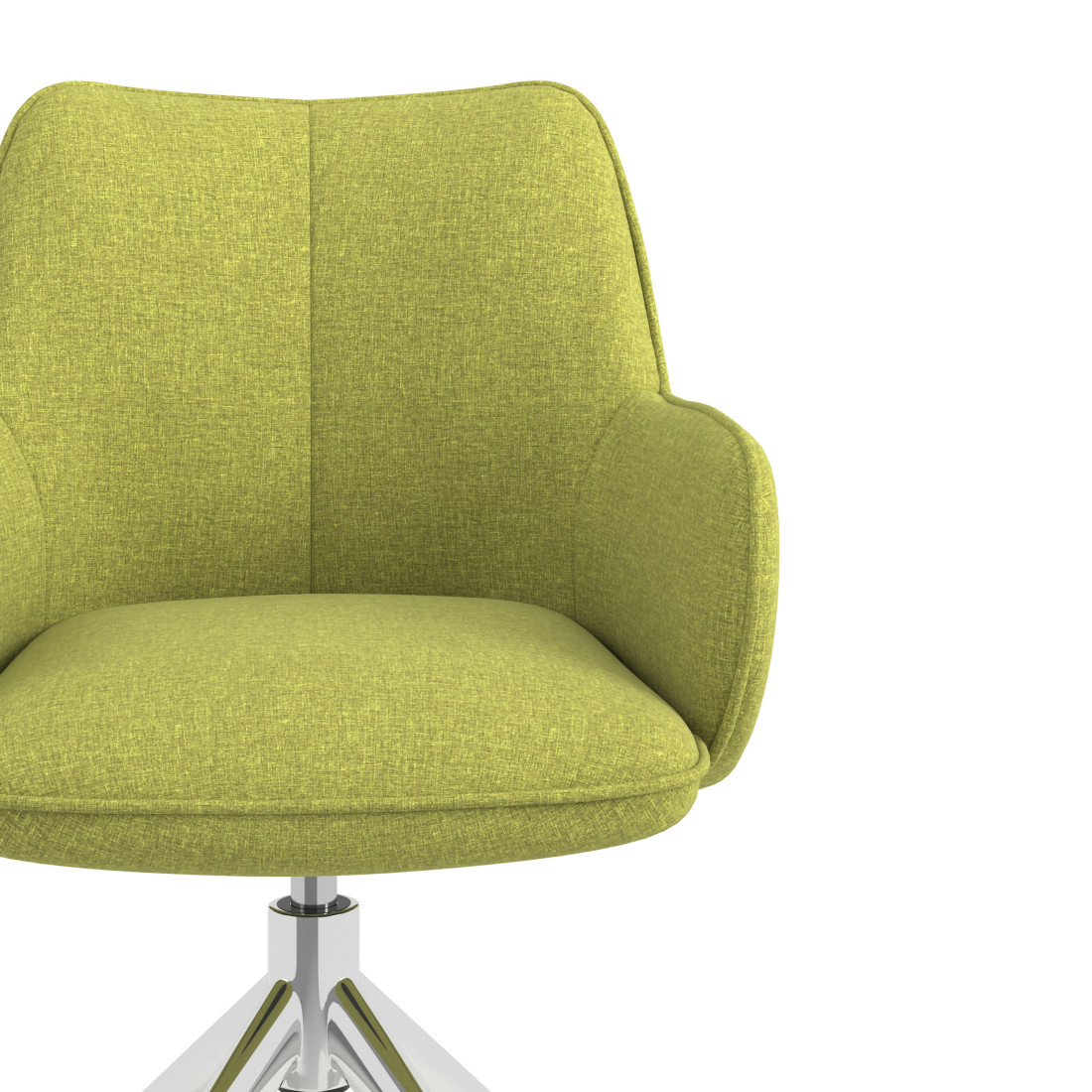 silla confidente verde gala giratoria 5