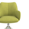 silla confidente verde gala giratoria 5