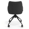 silla confidente antracita gala giratoria con ruedas 6