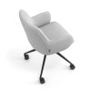 silla confidente gris gala giratoria con ruedas 7