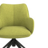 silla confidente verde gala giratoria con ruedas 5