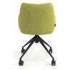silla confidente verde gala giratoria con ruedas 6