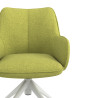 silla confidente verde gala giratoria con ruedas 5