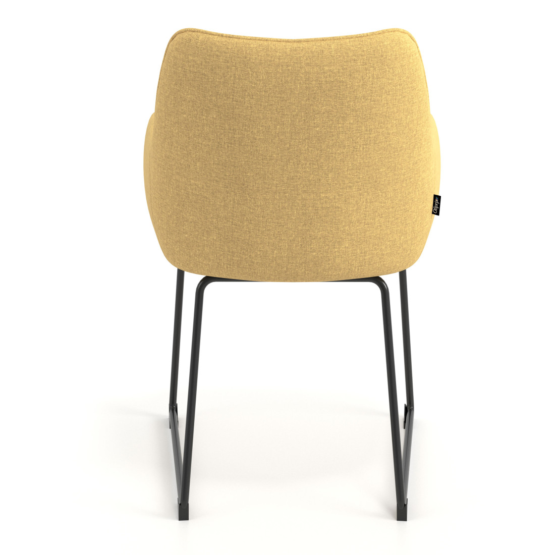 silla confidente amarillo gala patin 6