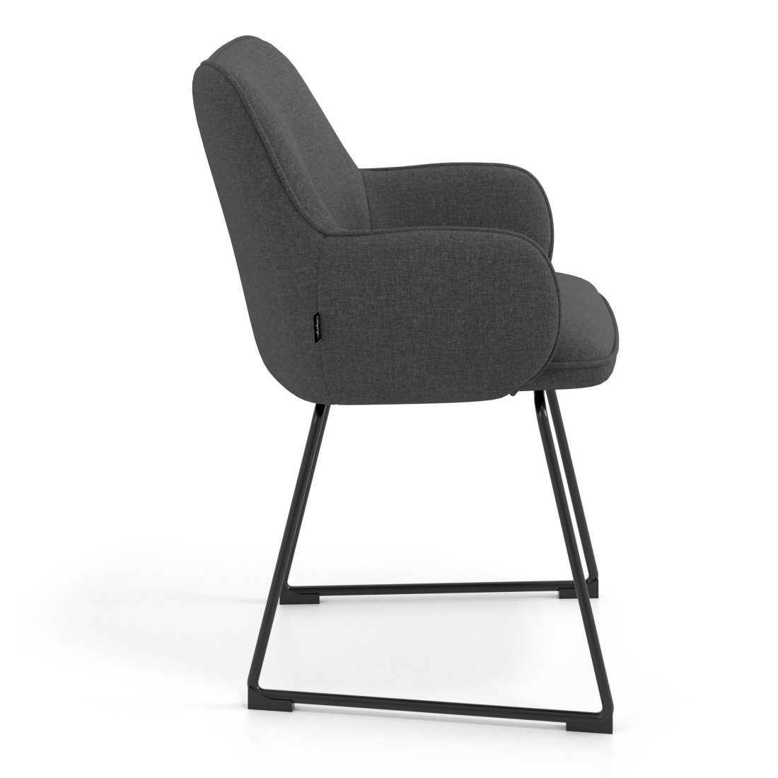 silla confidente antracita gala patin 3