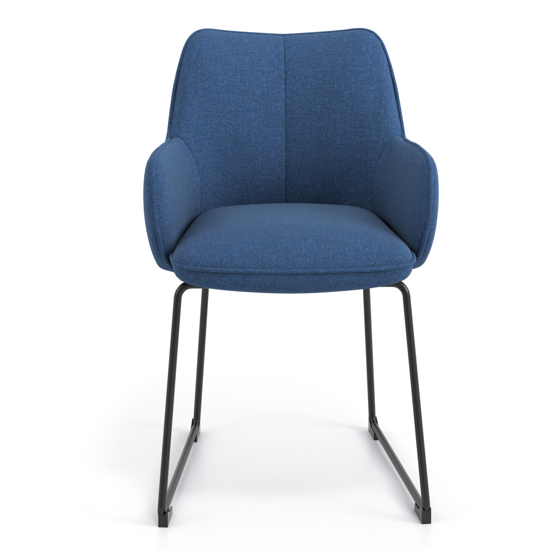 silla confidente azul gala patin 4