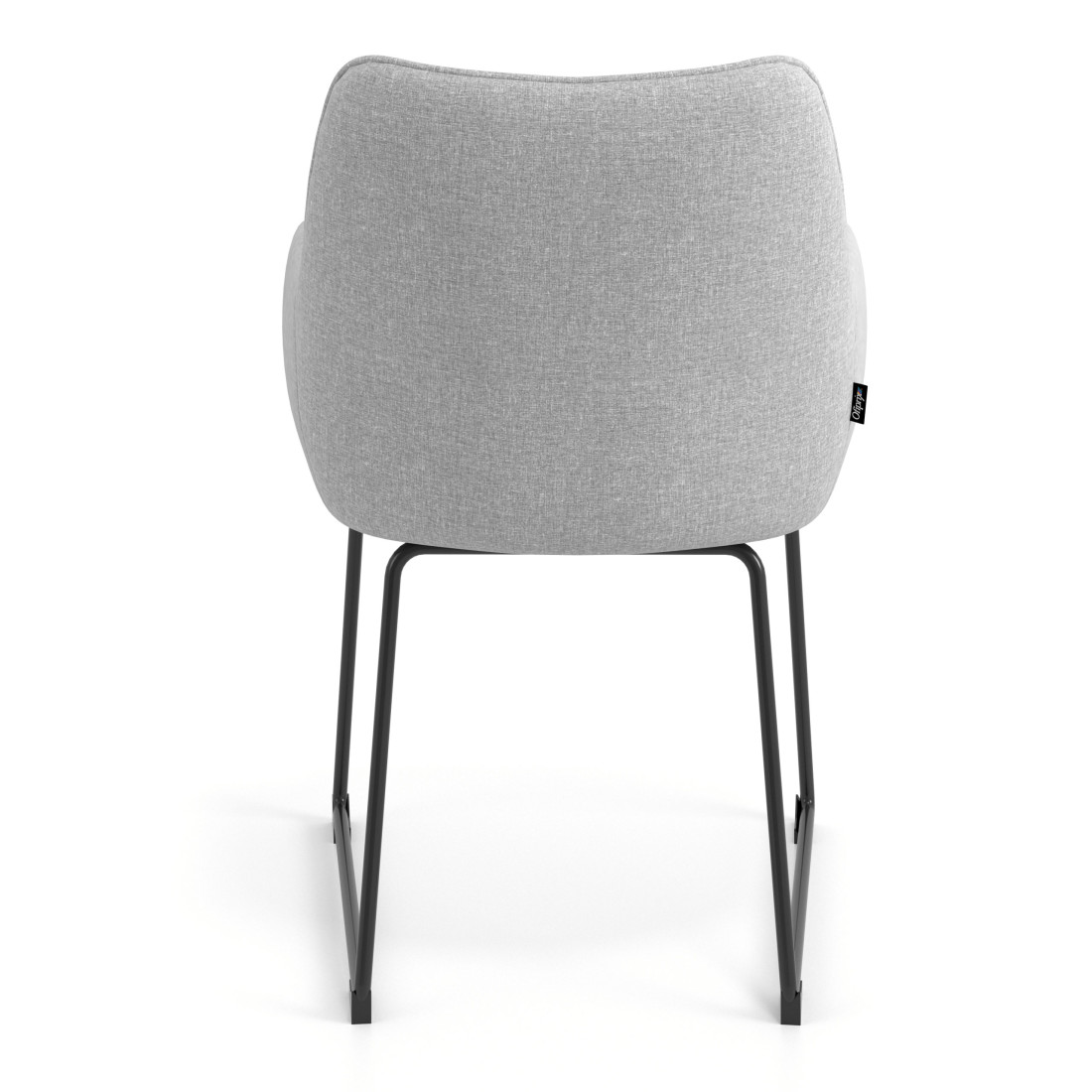 silla confidente gris gala patin 6