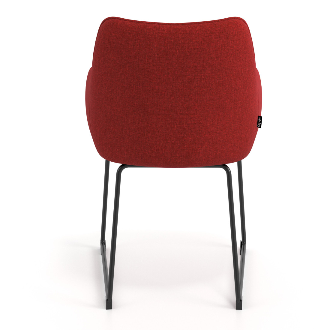 silla confidente rojo gala patin 6