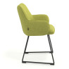 silla confidente verde gala patin 3
