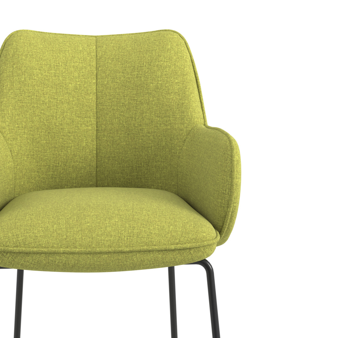 silla confidente verde gala patin 5