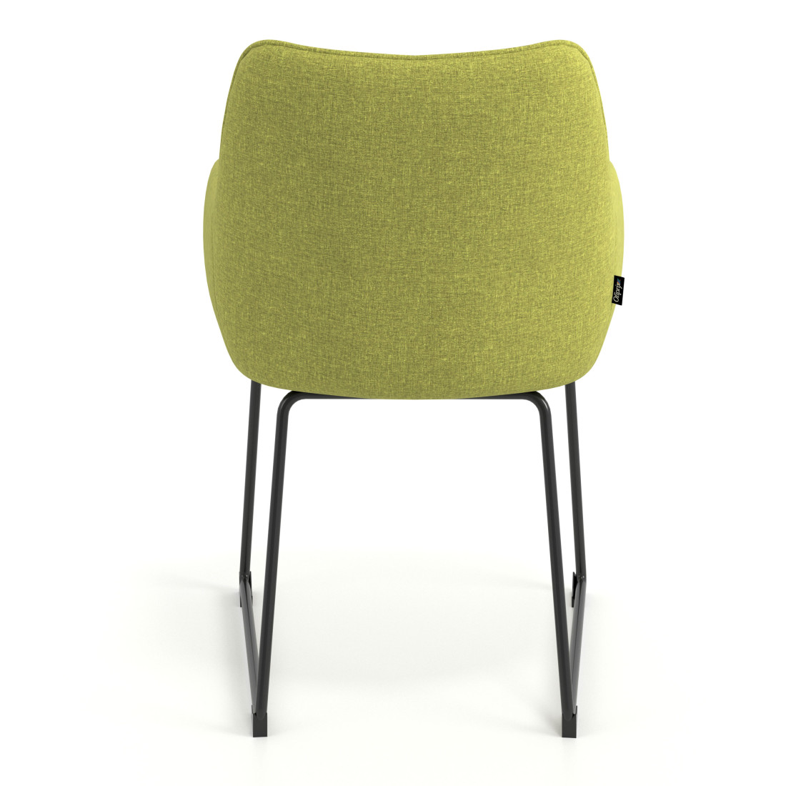 silla confidente verde gala patin 6