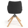 silla confidente antracita gala giratoria madera 6