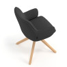 silla confidente antracita gala giratoria madera 7