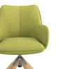 silla confidente verde gala giratoria madera 5