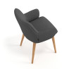 silla confidente antracita gala 4 patas madera 7