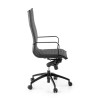 sillon de oficina negro croma estructura negra ecopiel piel sintetica 6