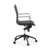 sillon de oficina negro croma estructura negra ecopiel piel sintetica 6