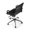sillon de oficina negro croma estructura negra ecopiel piel sintetica 8