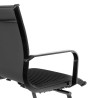 silla confidente negro croma estructura negra ecopiel piel sintetica 7