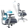 silla ergonomica gris motion malla 7