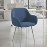 silla confidente azul moon 4 patas 2