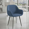 silla confidente azul moon 4 patas 2
