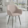 silla confidente beige moon 4 patas 2