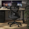 silla ergonomica negro prime estructura negra malla 2