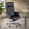 sillon de oficina negro copenhague piel natural la piel natural sigue siendo el material mas apreciado por sus multiples ventajas los sillones tapizados en piel natural son mas suaves y flexibles al tacto y su olor es muy caracteristico el cuero natural es muy resistente siempre que se 2