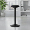 taburete ergonomico negro ergostool 2