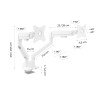 brazo monitor aluminio erghos aluminio 6