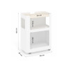 cajonera de escritorio blanco xenon 7