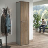 Armario de oficina Colors con puerta alta, medida 193x50