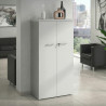 Armario de oficina Basic, medida 155x80cm con puerta