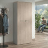 Armario de oficina Basic con puerta alta, medida 193x80