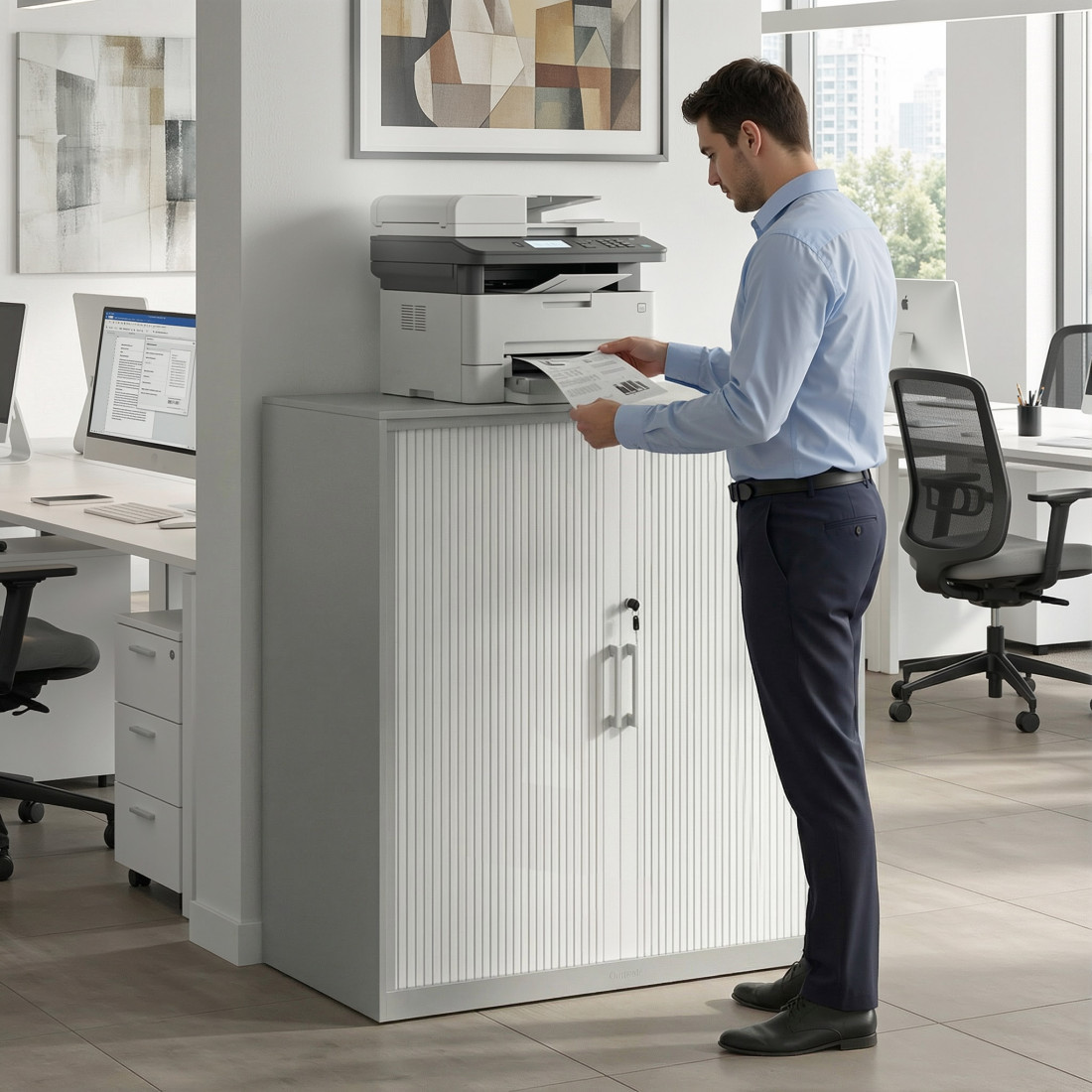 armario de persiana 109x92 blanco strong puertas de persiana aluminio 2
