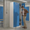taquilla vestuario azul strong taquilla 3 puertas 2