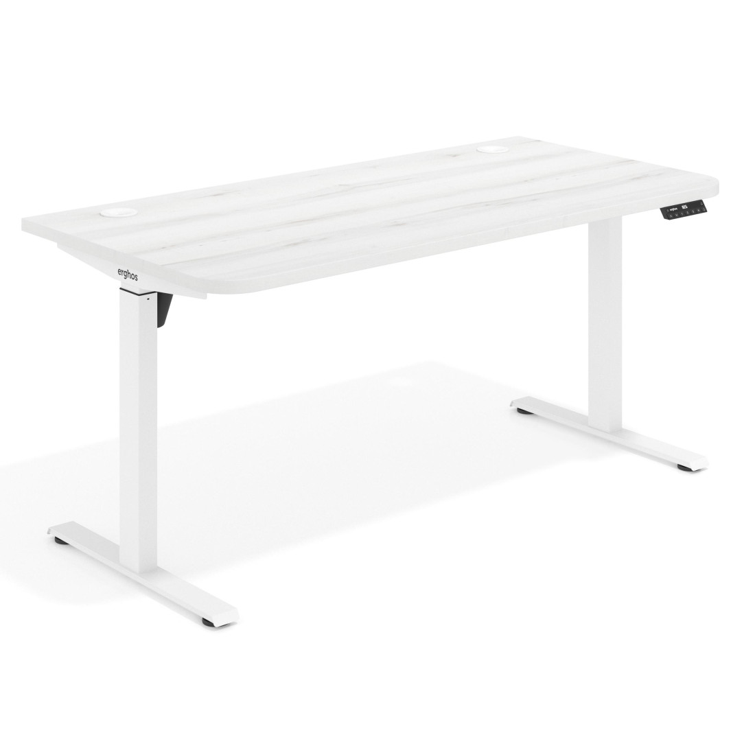 escritorio elevable 160x80 albo erghos motion 2 cantos curvos 1