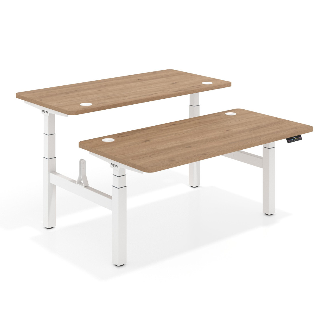 escritorio elevable 120x166 naturale erghos motion pro 4 cantos curvos 1
