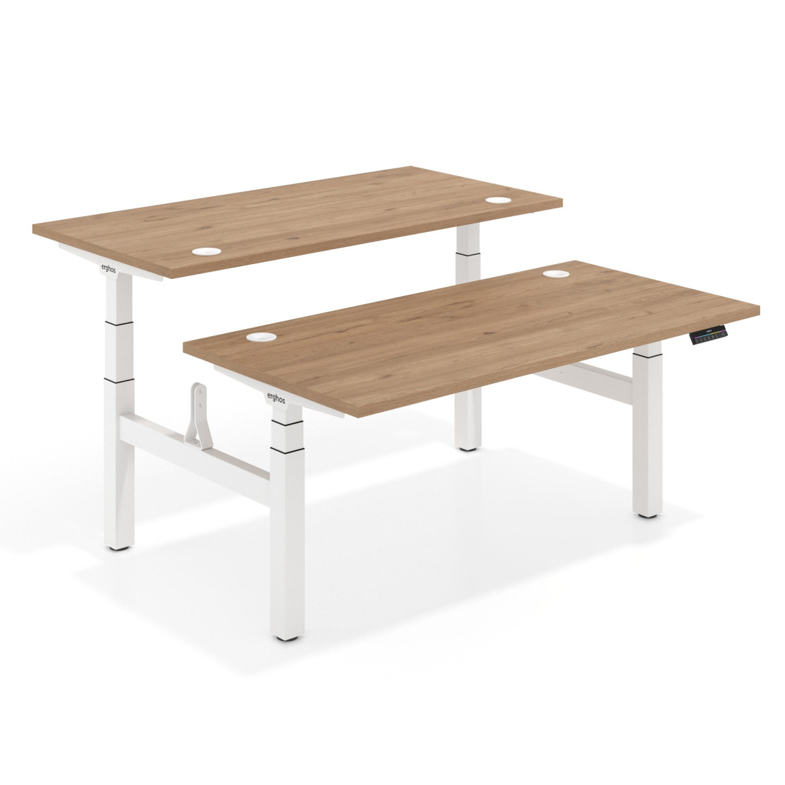 escritorio elevable 120x166 naturale erghos motion pro recto 1