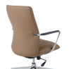 sillon de oficina beige bristol respaldo bajo piel sintetica piel sintetica 5