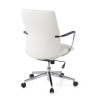 sillon de oficina blanco bristol respaldo bajo piel sintetica piel sintetica 8