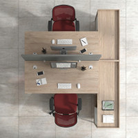 Doble pedestal