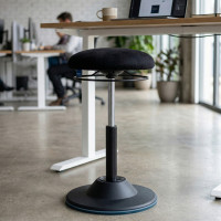 Taburete de oficina Ergonómico Balance - NEGRO Second image